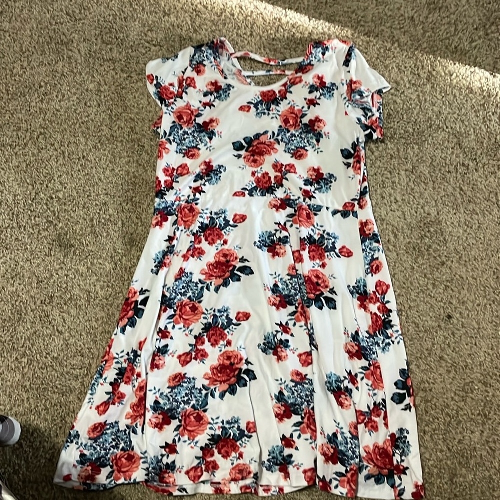 Bobbi Brooks Res White and Blue dress!